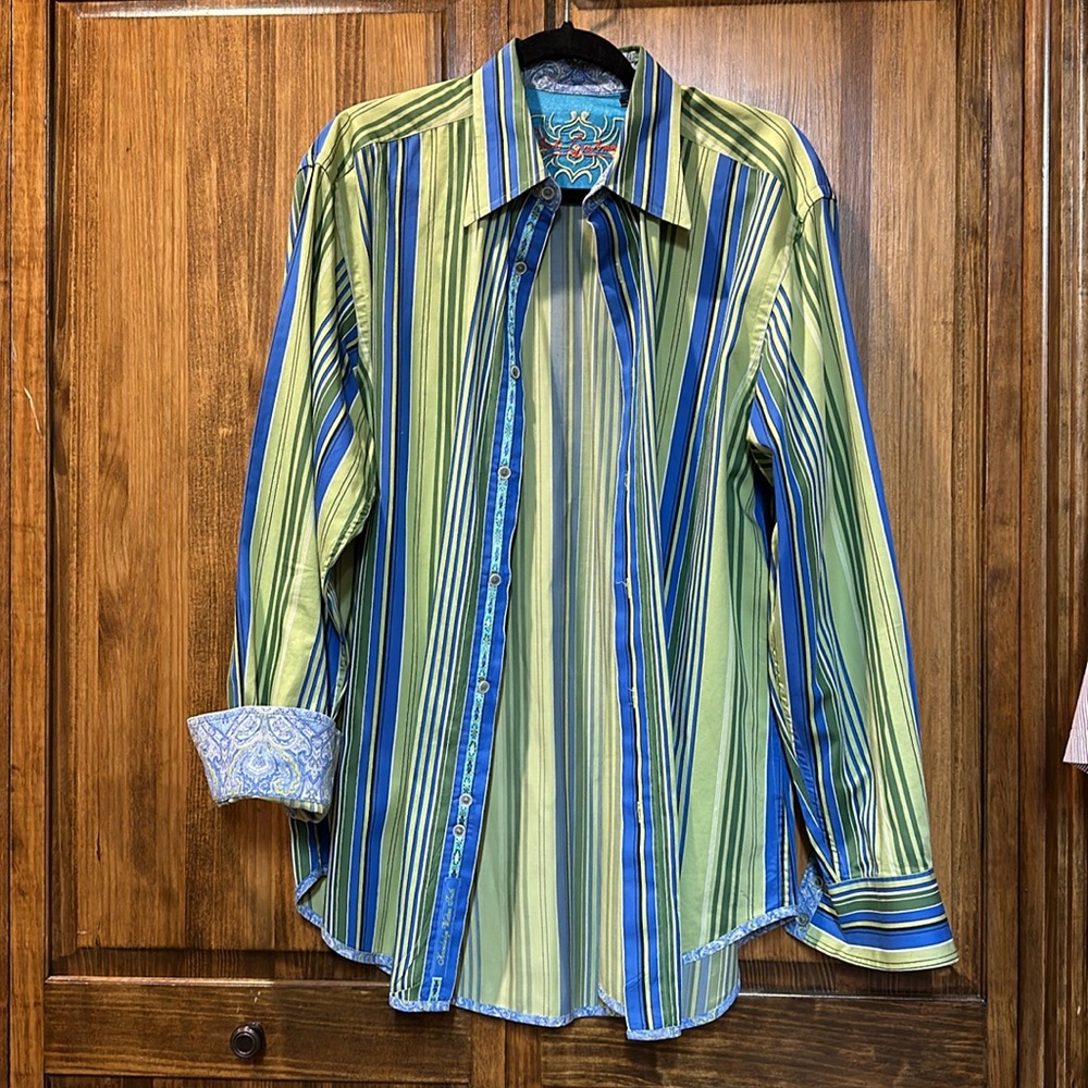 Robert Graham, long sleeve button-down